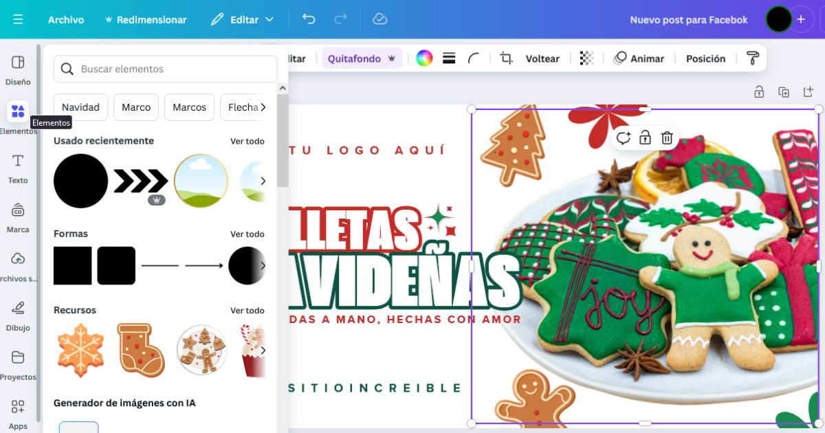 crear un diseño con canva